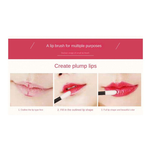 300 PCS Disposable Lip Brush Make  Brush Lipstick Gloss Wands Applicator Makeup Beauty Tool Black 2