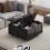 Black Lift Top Coffee Table with Storage 6