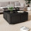 Black Lift Top Coffee Table with Storage 8