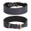 (XL, Black) Leather Dog Collars for Walking Soft Padding Embossed Collars for Medium Large Breeds Pet Training Collar Accessories M 1