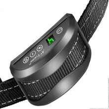 Collier Anti-aboiement Chien - 3 Modes Choc lectrique/Vibration/Sensibilit Aide au Dressage Inoffensif Automatique IP65 Batterie Rechargeable Sang