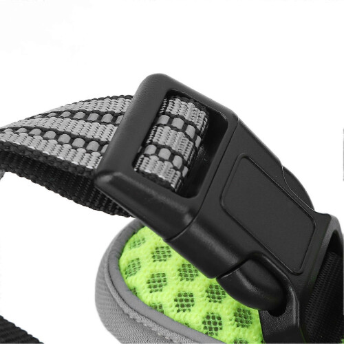 Breathable Soft Dog Harness with Reflective Leash Ring for Walking 1