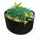 Durable Black Felt Fabric Grow Bags, 150 Gallons with Handles 2