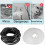 23ft Cable Management Sleeve Black 1/2 Inch Spiral Cable Wrap for Precise Fit Easy Cut Installation 5