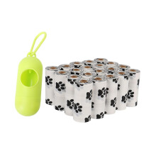 (23x33cm, White) Dog Poop Trash Bags Lightweight Extra Thick Doggy Poop Bag for Cat Puppy Dog Pink