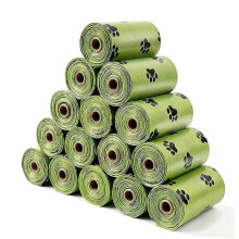 Extra Thick Leak-Proof Dog Poop Bags, 210 Count - Durable Polyethylene Waste Bags for Pets