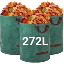 Garden waste bags - Unspecified - 272L - Tear-proof - Water-repellent - 4 handles