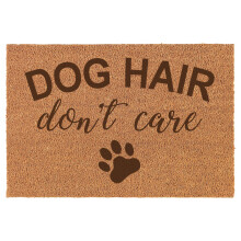 Natural Coir Doormat Brown Rectangular 16 x 24 in
