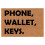 Natural Coco Coir Doormat 24 x 16 in 1