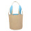 Sac panier de Pâques en toile de coton (1 pièce) 1