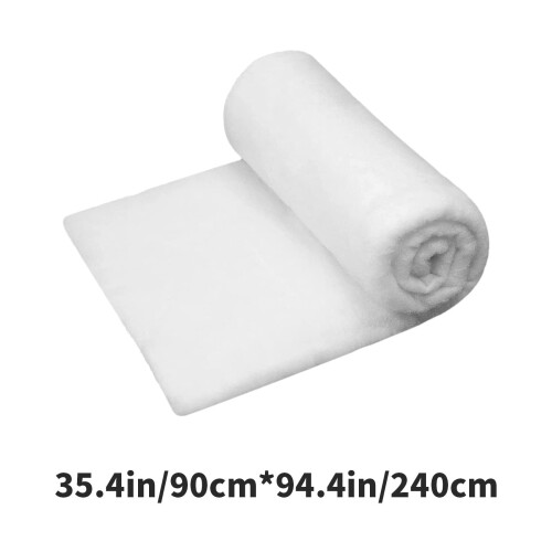 Artificial Snow Roll for Christmas Tree Decor 10ft 2