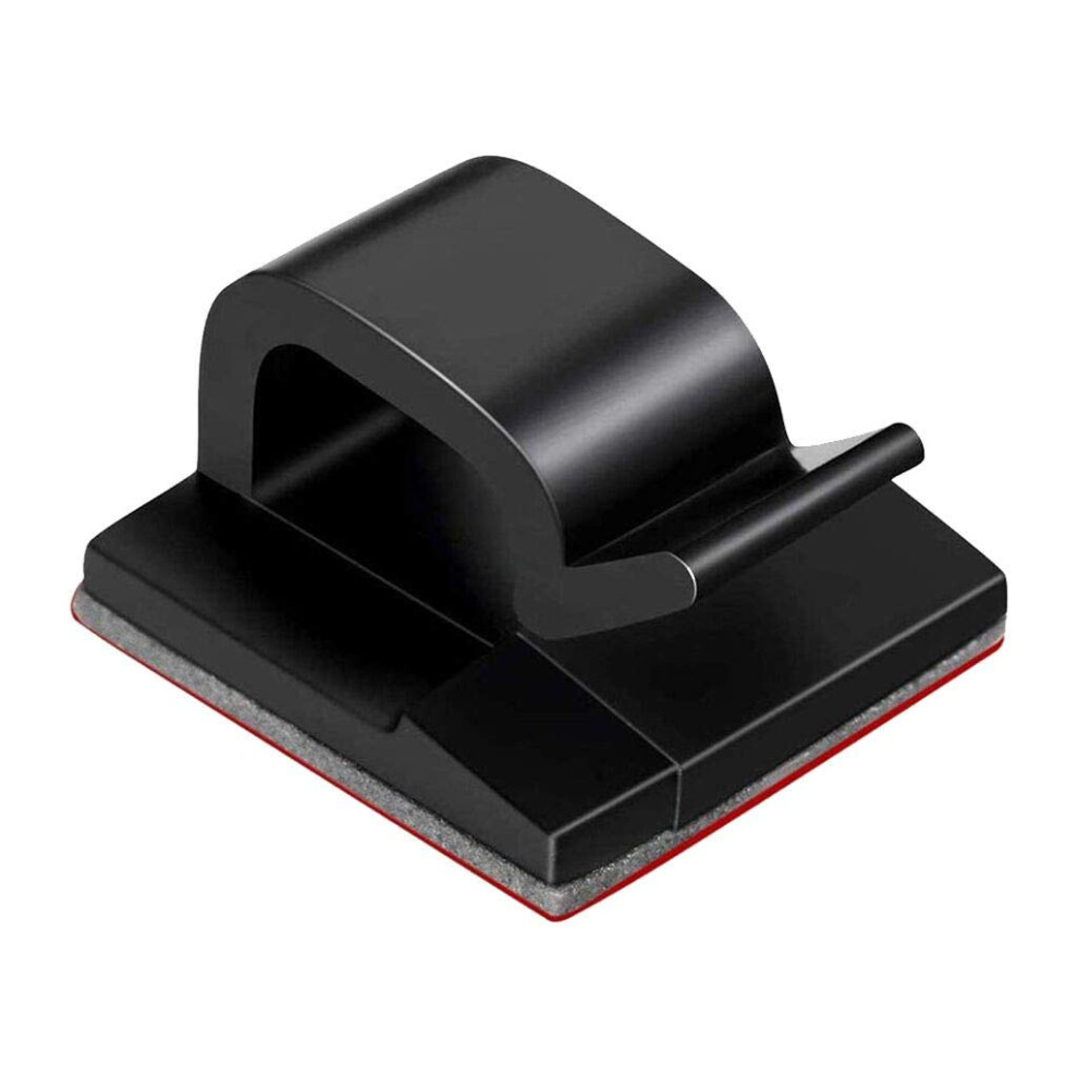 Cable Clips 50 Pack Selfadhesive Wire Organizer For Desk Tv Computer Clutter Cable Management 9310869823797