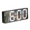 LED Alarm Clock with Snooze, Night Mode & Wall/Desk Mount 4