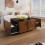 Farmhouse Coffee Table with 2 Storage Drawers 1