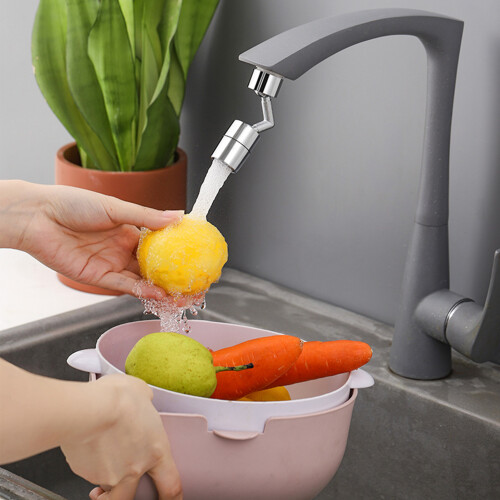 Kunststoff-Wasserhahn-Verlängerung 360-Perlator 2,3  5,7  5,4 cm 2