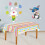 Easter tablecloth rectangle 54x108 inch plastic clover print 3