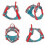 Solid Reflective Harness Front Line Premium Tropical Turquoise Xl 3