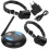 Dog Bark Stopper Wireless Fence System for Outdoor Training Pets Black 1Pcs 4