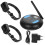Dog Bark Stopper Wireless Fence System for Outdoor Training Pets Black 1Pcs 1