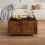 Farmhouse Coffee Table with 2 Storage Drawers 7