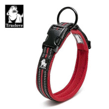 Adjustable Mesh Padded Pet Dog Collar 3M Reflective Nylon Dog Collar Durable Heavy Duty for all bree