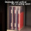 Plastic File Organizer Transparent Square Storage Box A4 Storage Box File Storage Box M 2
