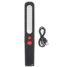 Multi Function Emergency Flashlight With Rotating Hook And Magnetic Base Slim Portable Work Light USB Direct Charging Outdoor LED Light Chip3Levels