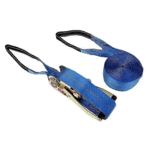 (Blue) 36FT Slackline Kit with Hook & Ratchet Tensioner nce Training