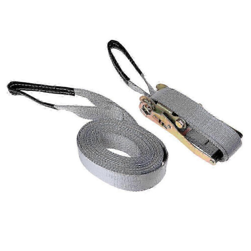 (Gray) 36FT Slackline Kit with Hook & Ratchet Tensioner nce Training