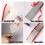 Self Adhesive Floor Cable Cover 3 Meter Flat Low Profile Cable Protector for Office and Home 2