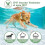 Silver automatic dog barking collar, intelligent detection module, waterproof IP67, effective vibration impact 4