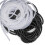 18mm White Spiral Cable Sleeve for Easy Cable Management, 4m Flexible Wire Organizer Wrap 2