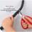 18mm White Spiral Cable Sleeve for Easy Cable Management, 4m Flexible Wire Organizer Wrap 3