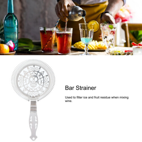 Filtro per cocktail versatile, dal design elegante e robusto, ideale per bar affollati. 1