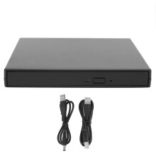 USB-Blu-ray-Disc-Laufwerk, tragbares CD/DVD-Laufwerk, Plug-and-Play-BD/ROM-Kombilaufwerk, universell kompatibel zum Abspielen von DVDs und CDs,