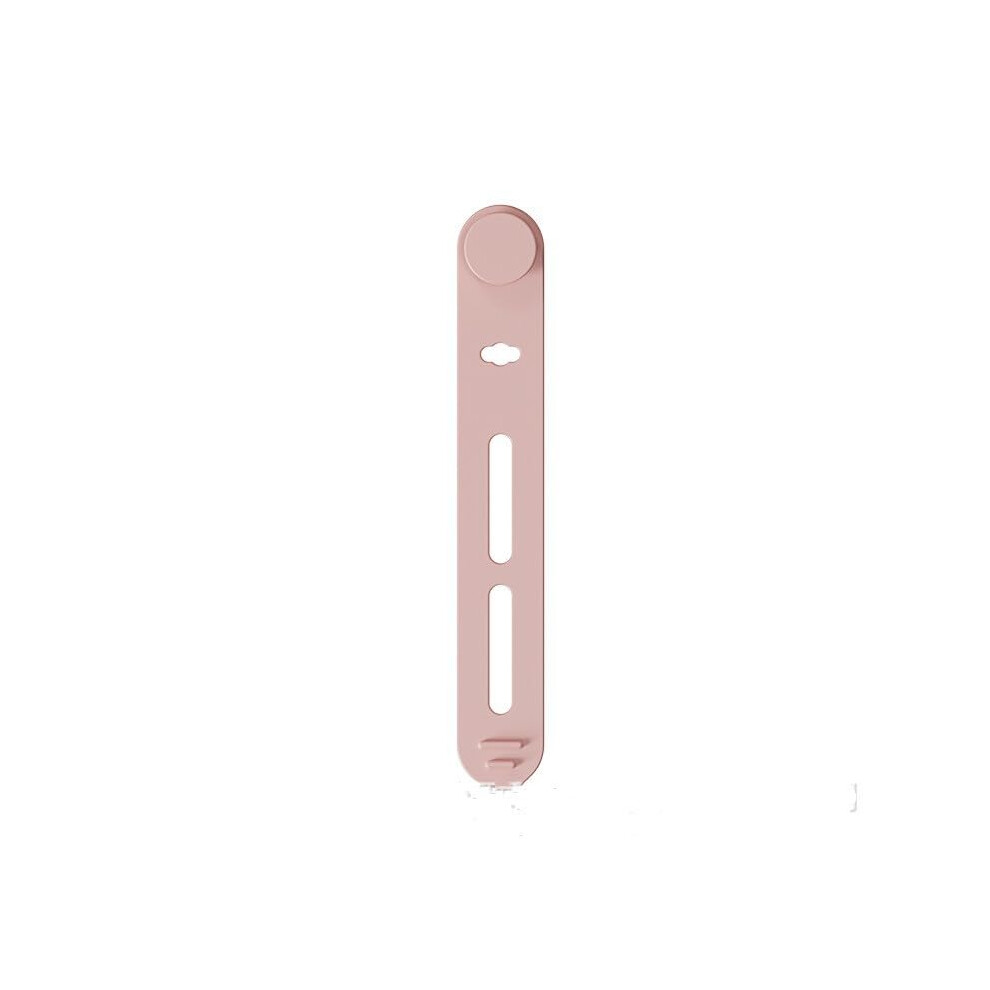 Pink Silicone Cable Organizer Set 3ÂPiece MultiâFunctional Cable Management Strap For Charging And Headphones 9310869824022