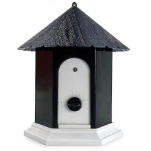 Luxora Anti-Bark Device, Ultrasonic Anti-Bark Device, Outdoor Waterproof Bark Control Device (Black)