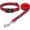 Dog Collar And Leash Set, Cute Fruit Patterns On Bright Collar Nylon And Matching Leash, Great Option 1