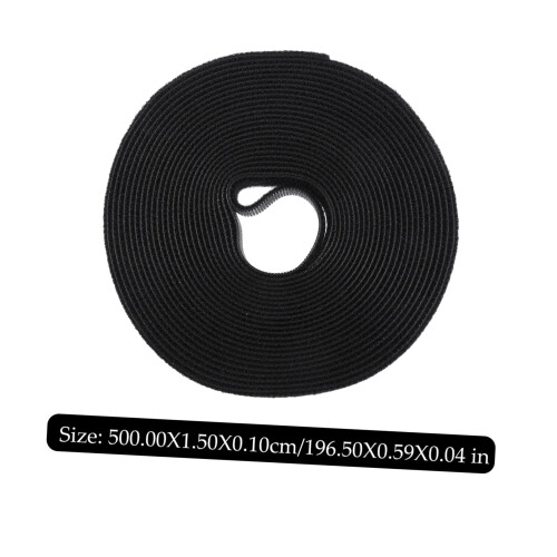 Self‑Gripping Cable Tie Roll, Reusable Hook and Loop Wire Organizer for Home, Office, Travel 1