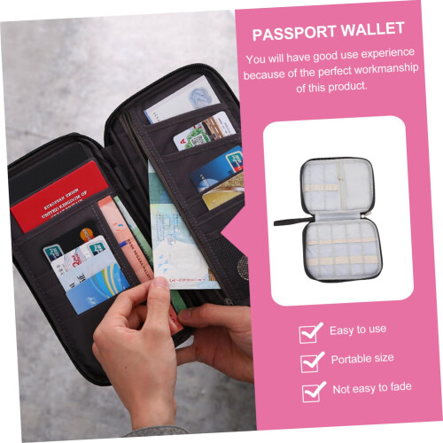 Electronics Organizer Bag Waterproof Travel Cable Storage Case with Shockproof Padded Interior 1