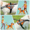 (xS, Bright Orange) No-Pull Service Dog Harness, Easy On/Off, 3M Reflective & Breathable, Adjustable for All Sizes 3