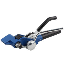 Stainless Steel Cable Tie Gun Cutter, Heavy Duty Tensioning Tool with Ergonomic Grip and OneStep Flush Cut
