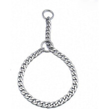 (50cm) Heavy Duty Iron Dog Collar, Adjustable Metal Chain Training Collar for Large Dogs