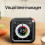 LCD Display Visual Digital Timer Magnetic For Kitchen-Black 3