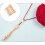 Ergonomic Acrylic Crochet Hook White Large Handle Comfortable 3