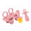 Creative Ices Lollies Molds With 6 Different Shape-Dark pink 1