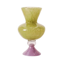 Glass Flower Vases Decorative Vases Thickened Pedestal Vases-M