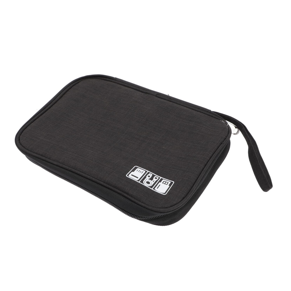 Electronics Organizer Bag Waterproof Travel Cable Storage Case With Shockproof Padded Interior 9330225819912