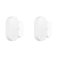 2X Tuya Zigbee Door Window Sensor A Burglar Alarm Home Automation Security Protection Life Work