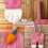 Easter Gift Bag Hare Jumper Pants Shaped Fabric Storage-Pink 5